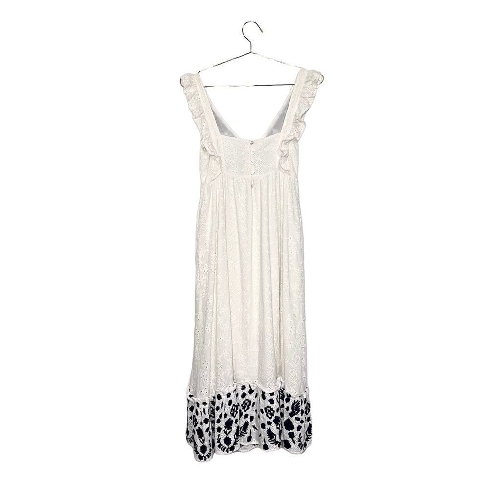 Allison New York White Eyelet Embroidered Maxi Dress- Anthropologie - Picture 2 of 16